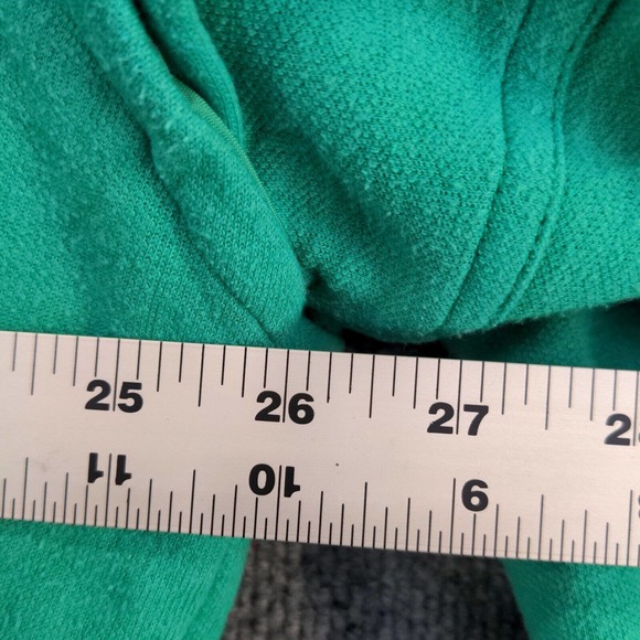 Why And 1/2 Ladies Jacket Long Sleeve Green Actual 52x23 Shoulder Pads Funny Pig - Picture 14 of 14